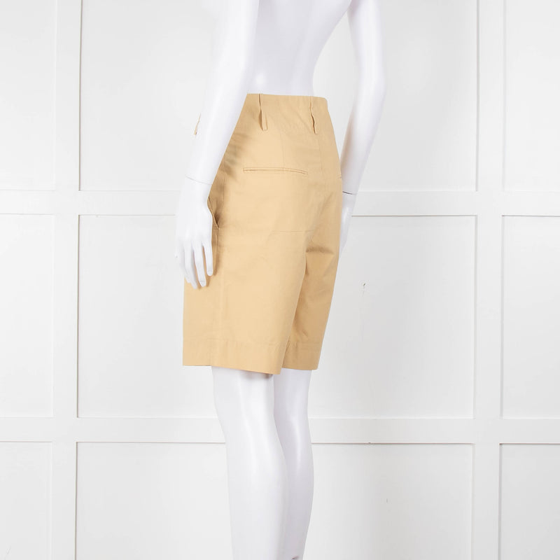 Isabel Marant Mustard Yellow Knee Length Shorts