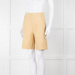 Isabel Marant Mustard Yellow Knee Length Shorts