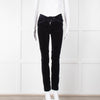 Isabel Marant Etoile Navy Jumbo Cord Low Rise Trousers