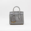 Alexander McQueen Grey Small Heroine Bag