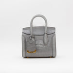 Alexander McQueen Grey Small Heroine Bag