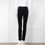 Isabel Marant Etoile Navy Jumbo Cord Low Rise Trousers
