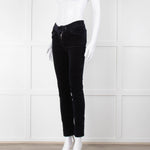 Isabel Marant Etoile Navy Jumbo Cord Low Rise Trousers