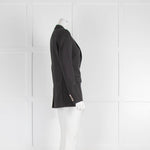 The Kooples Straight Blazer with Jewelled Buttons