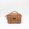 Mulberry Tan Snake Print Alexa Camera Bag with Postman Lock