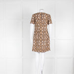 Michael Kors Snake Print A Line Dress