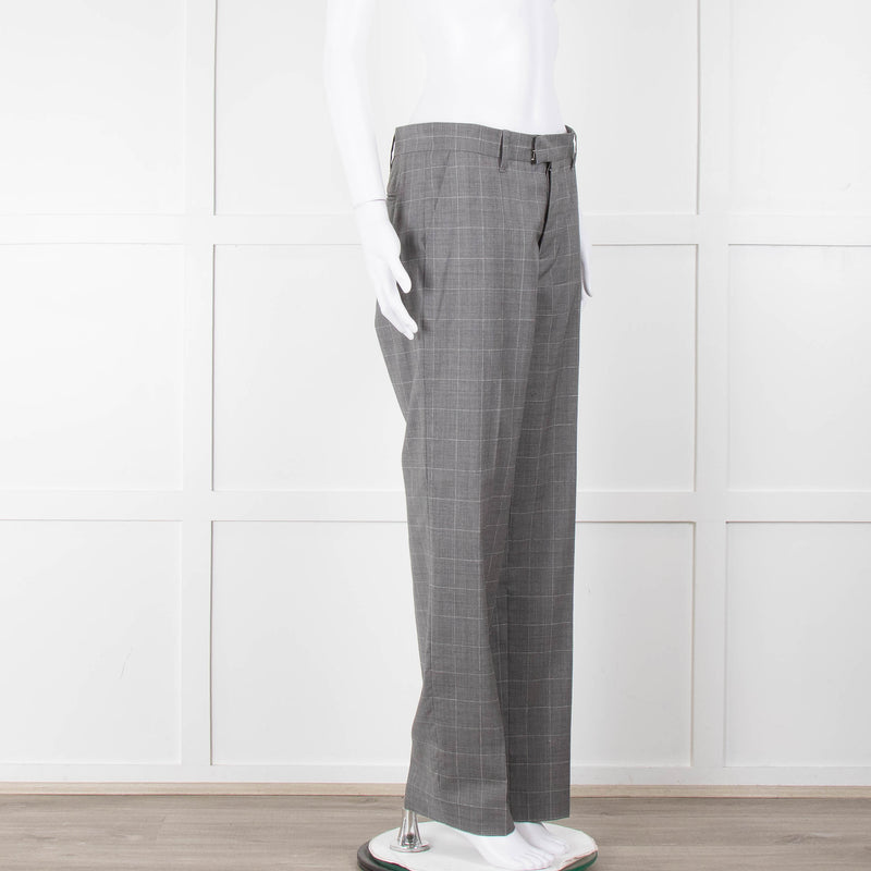 Zadig & Voltaire Grey Herringbone Suit Jacket and Trousers