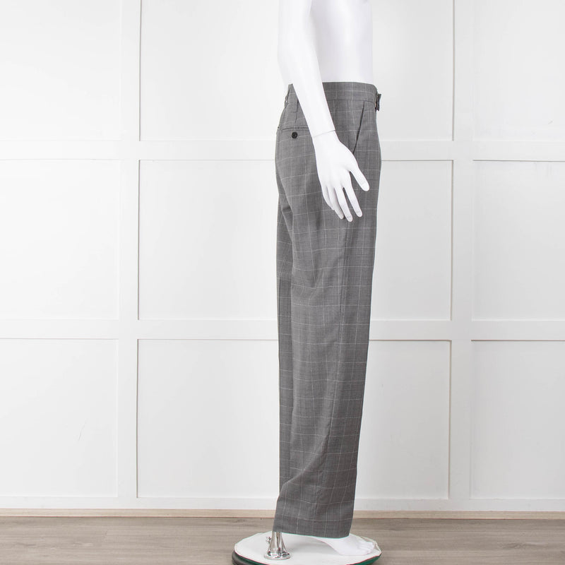 Zadig & Voltaire Grey Herringbone Suit Jacket and Trousers