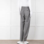Zadig & Voltaire Grey Herringbone Suit Jacket and Trousers