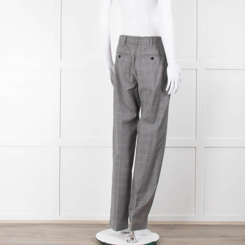 Zadig & Voltaire Grey Herringbone Suit Jacket and Trousers