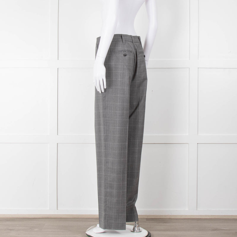 Zadig & Voltaire Grey Herringbone Suit Jacket and Trousers