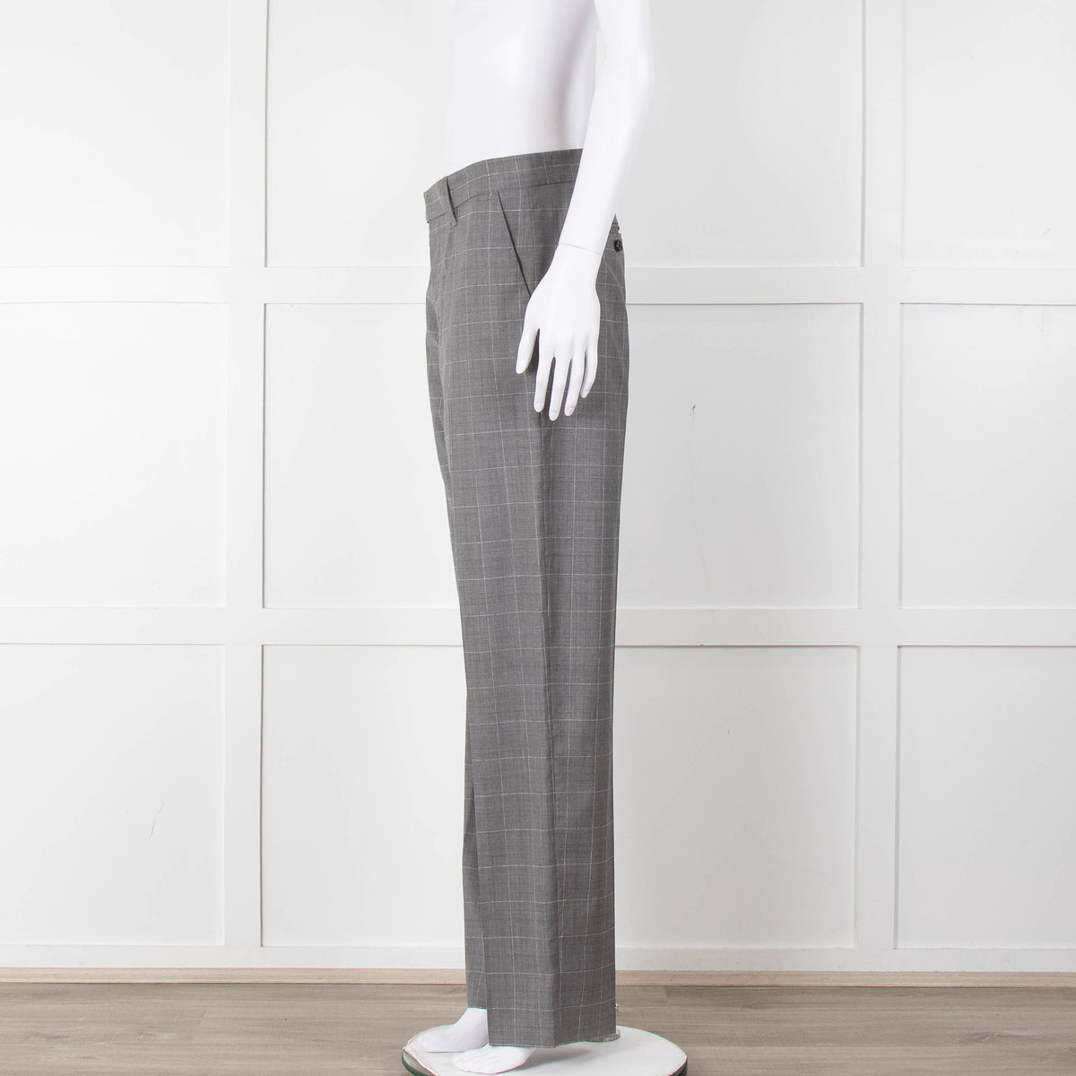Zadig & Voltaire Grey Herringbone Suit Jacket and Trousers