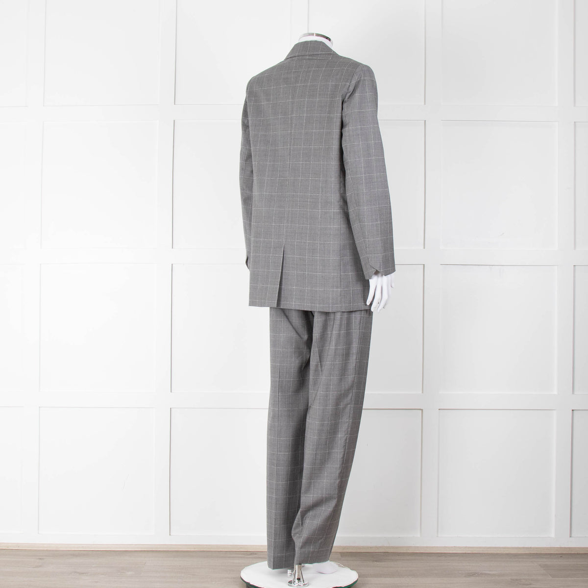 Zadig & Voltaire Grey Herringbone Suit Jacket and Trousers