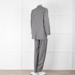Zadig & Voltaire Grey Herringbone Suit Jacket and Trousers