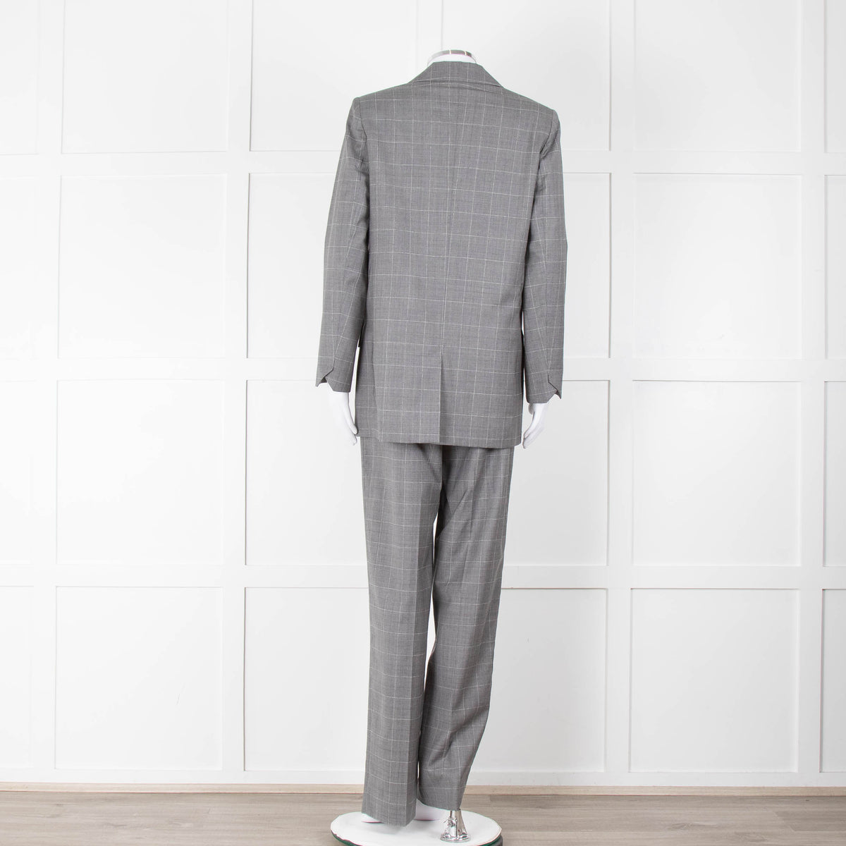 Zadig & Voltaire Grey Herringbone Suit Jacket and Trousers