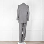 Zadig & Voltaire Grey Herringbone Suit Jacket and Trousers
