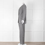 Zadig & Voltaire Grey Herringbone Suit Jacket and Trousers