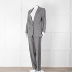 Zadig & Voltaire Grey Herringbone Suit Jacket and Trousers