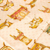 Gucci Vintage Pink Chair Print Silk Scarf