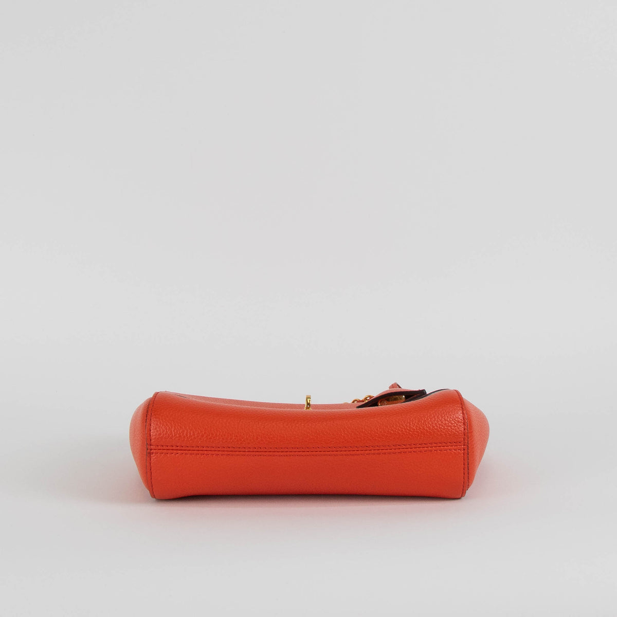 Mulberry Orange Lily Gold Hardware Shoulder Bag