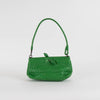 Bottega Veneta Green Leather Intrecciato Small Bag