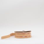 Burberry Peach Check Mini Rocking Horse Crossbody
