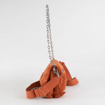 Zadig & Voltaire Orange Suede Swing Your Wings Bag