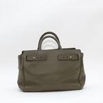 Moschino Green Bag With Crossbody Strap And Pouch