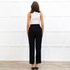 Enfold Pinstripe Front Pleat Trousers