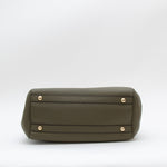 Moschino Green Bag With Crossbody Strap And Pouch