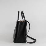 Marc Jacobs Black Medium Leather Tote Bag