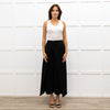Enfold Black Wraparound Culottes