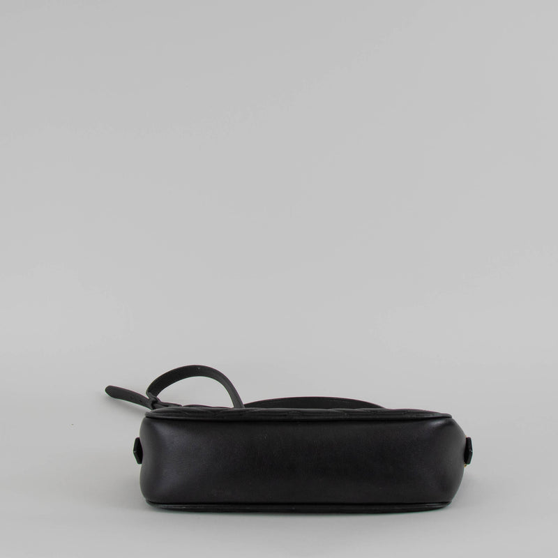 Gucci Black GG Marmont Small Camera Bag