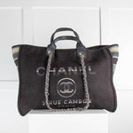 Chanel Limited Edition Large Deauville with Silver Hardware