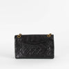Chanel Black Lambskin Vintage Double Flap Bag
