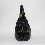 Gucci Black Leather Hysteria Bag