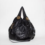 Gucci Black Leather Hysteria Bag