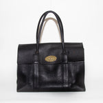 Mulberry Black Leather Top Handle Bayswater