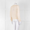 Sofie Schnoor Cream Mohair Blend Collared Cardigan