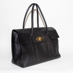Mulberry Black Leather Top Handle Bayswater