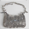 Paco Rabanne Silver Nano Chain Bag