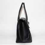 Mulberry Black Leather Top Handle Bayswater