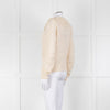 Sofie Schnoor Cream Mohair Blend Collared Cardigan