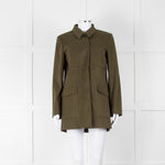 Iris Khaki Heavy Cotton Carpenters Style Jacket