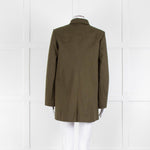 Iris Khaki Heavy Cotton Carpenters Style Jacket