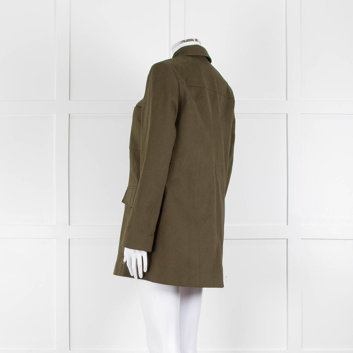 Iris Khaki Heavy Cotton Carpenters Style Jacket