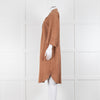 Riani Tan Suede Long Line Shacket