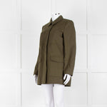 Iris Khaki Heavy Cotton Carpenters Style Jacket