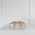 Armani Exchange Camel Frame Sunglasses