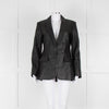 Frame Black Leather Blazer Jacket